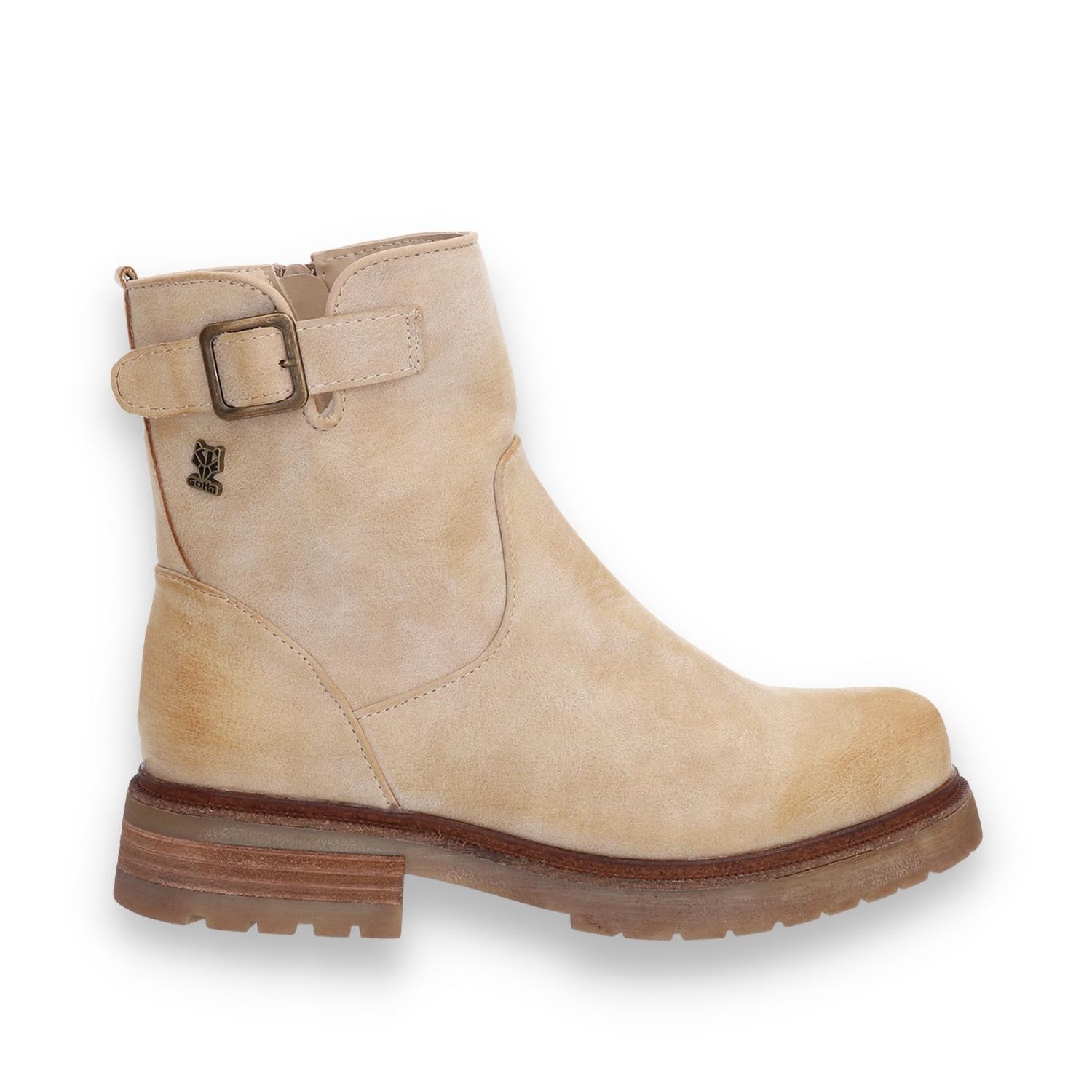 BOTA NEGRA 13552 - Gotta Zapatos