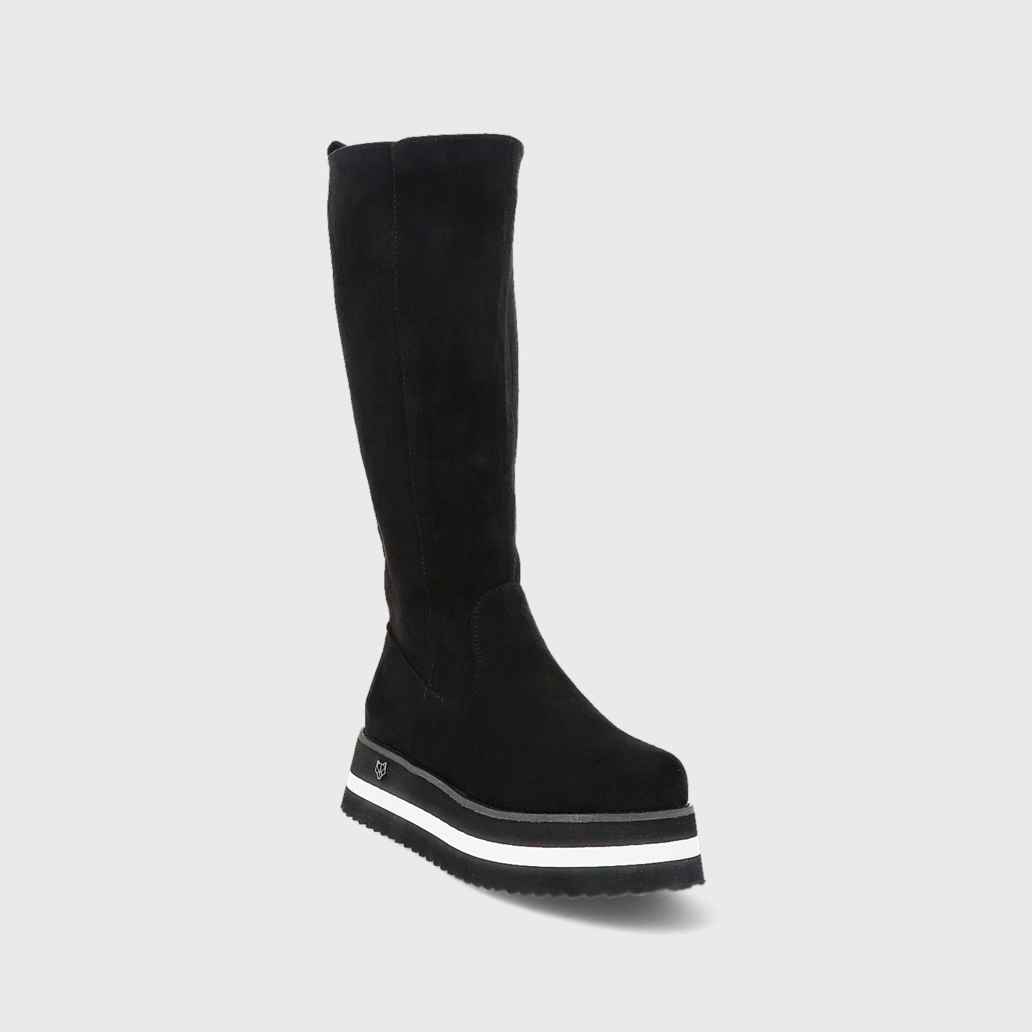 Ripley - BOTA PLATAFORMA NEGRA 25923