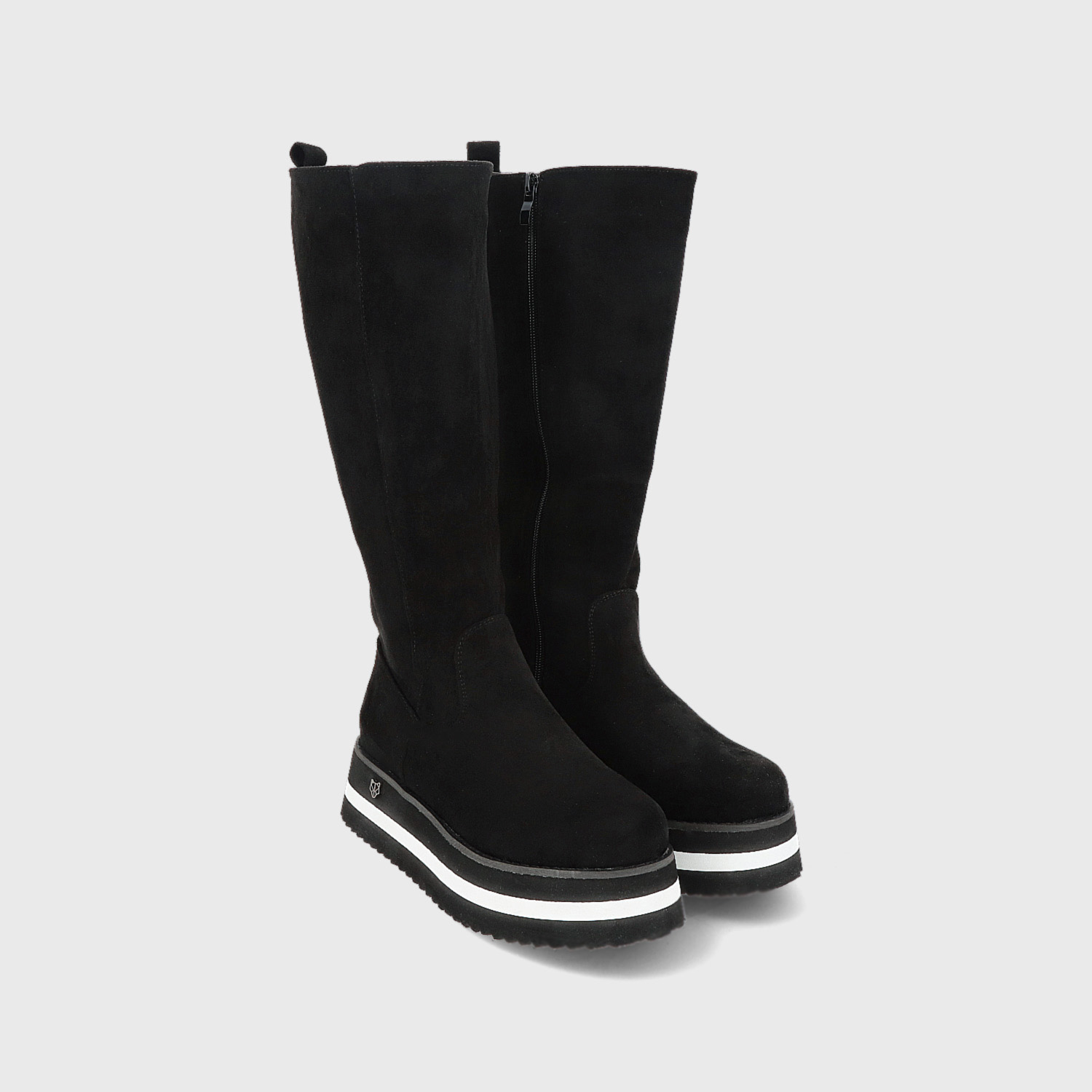 Botas De Plataforma Negras Clearance, 53% OFF | www.rupit.com