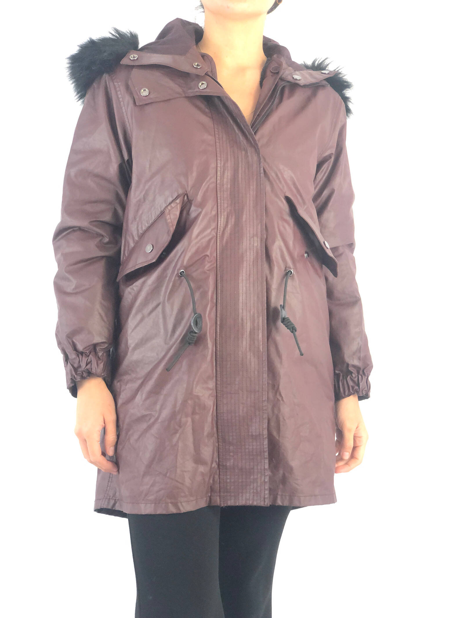 PARKA ACOLCHADA WATER REPELLENT - Negro | ZARA España