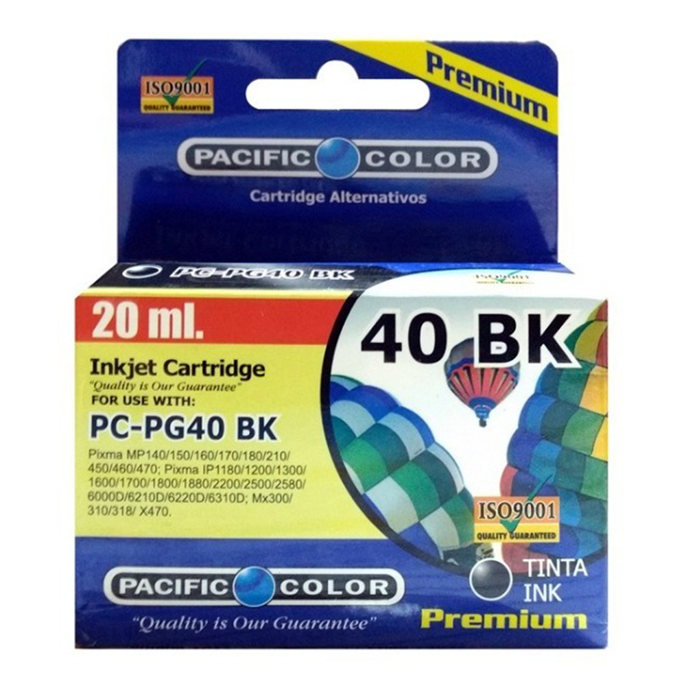 Ripley - TINTA ALTERNATIVA CANON PC-PG40 NEGRO 20 ML