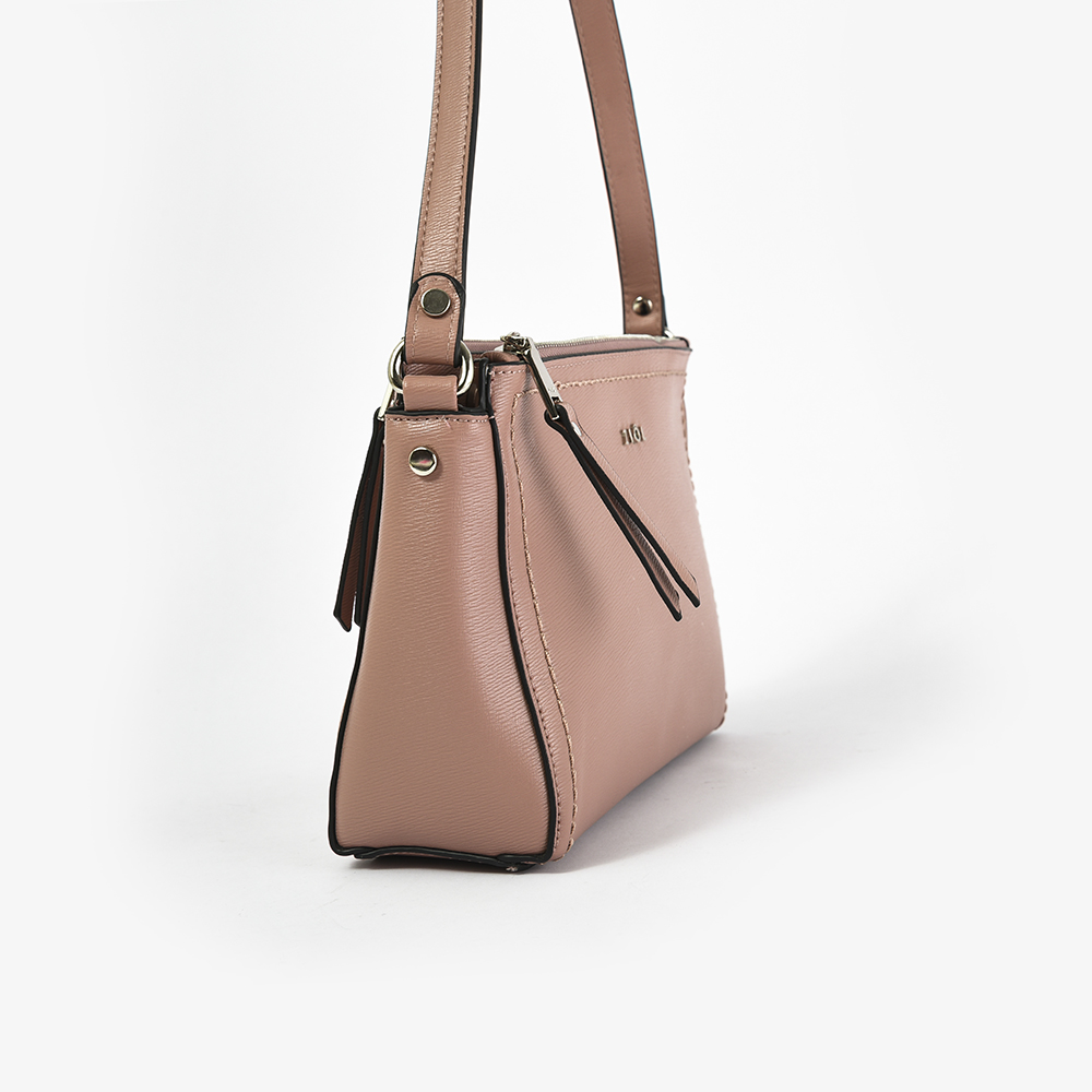 Ripley - SANCI CARTERA TIPO BANDOLERA ROSA VIEJO