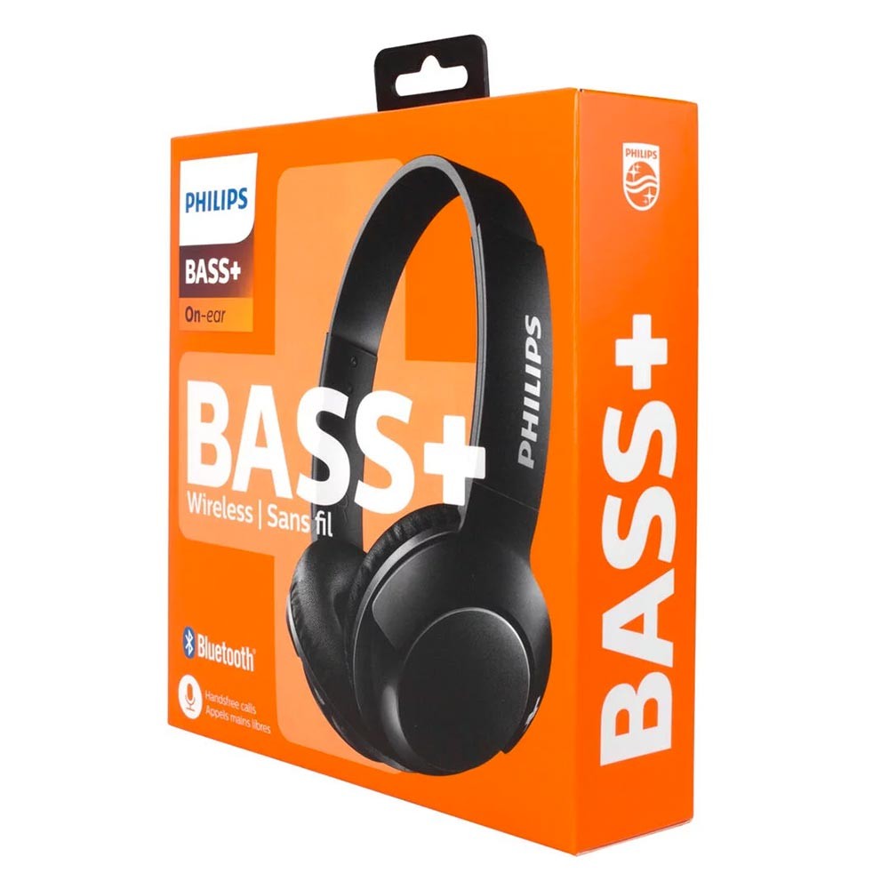 Ripley - AUDIFONO PHILIPS BASS SHB3075 BLUETOOTH NEGRO