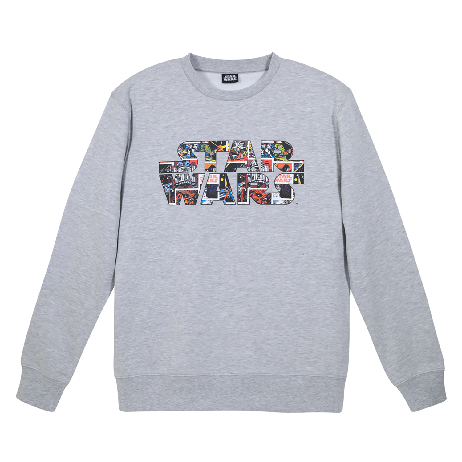 Ripley - POLERON HOMBRE INSIDE LETTERS GRIS STAR WARS
