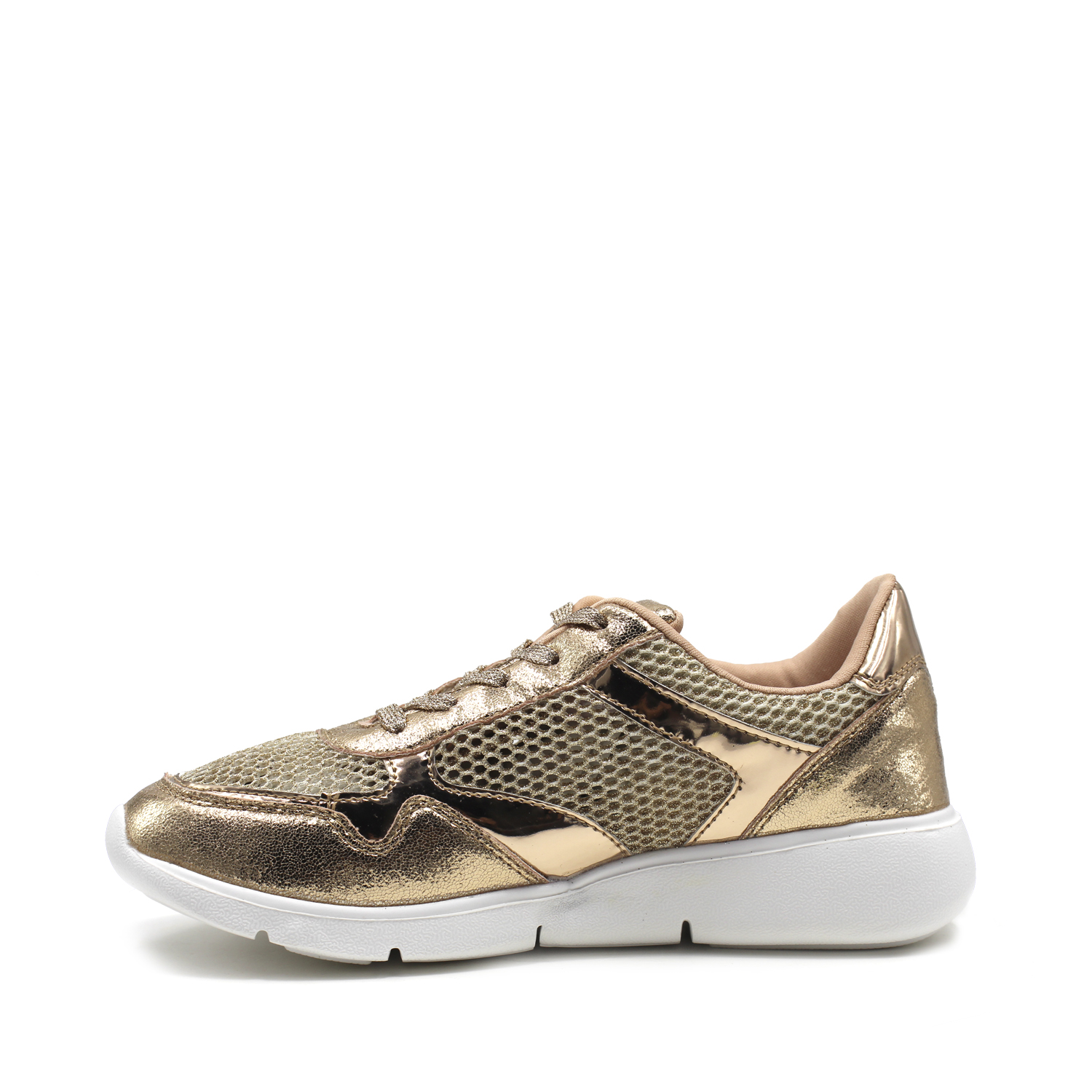 Zapatillas mujer doradas Blogger SEVENFOLD