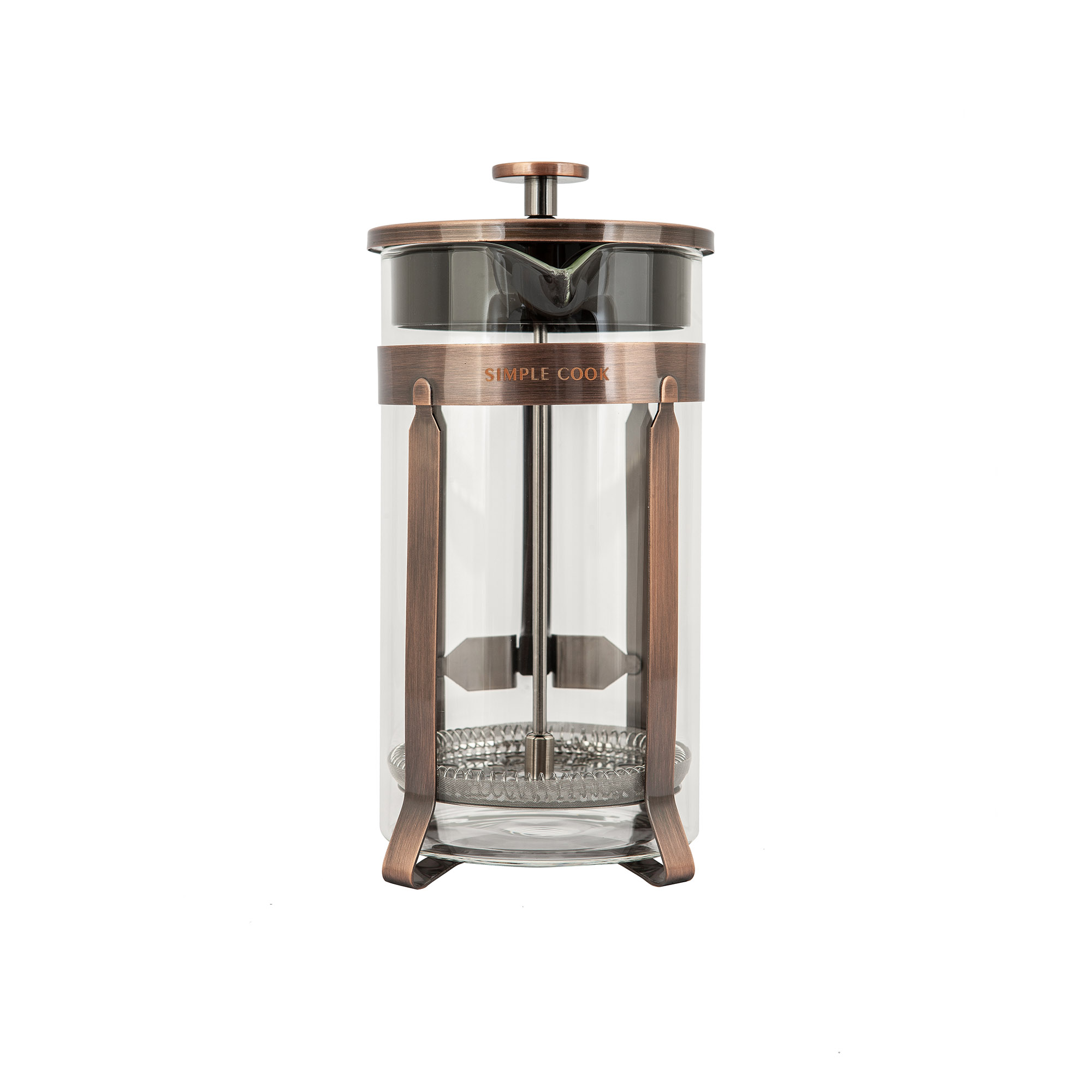 Ripley - CAFETERA PRENSA FRANCESA ML COPPER SIMPLE COOK