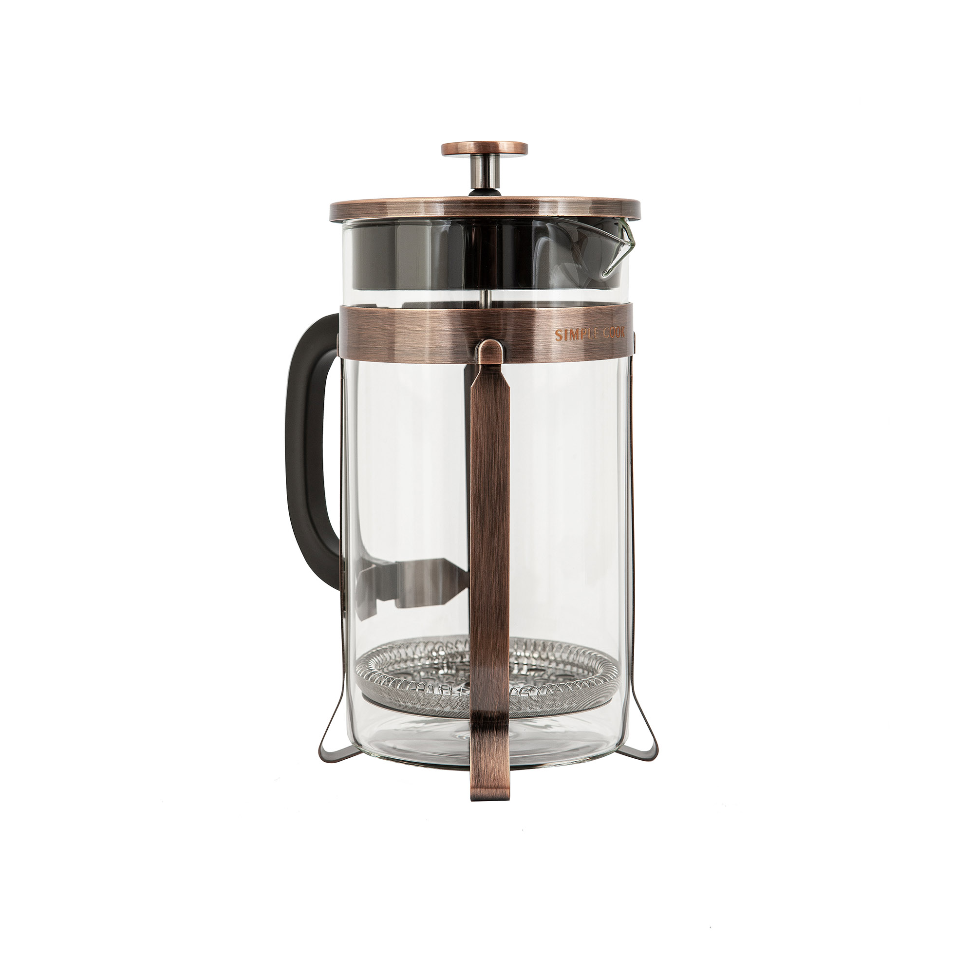 Ripley - CAFETERA PRENSA FRANCESA ML COPPER SIMPLE COOK