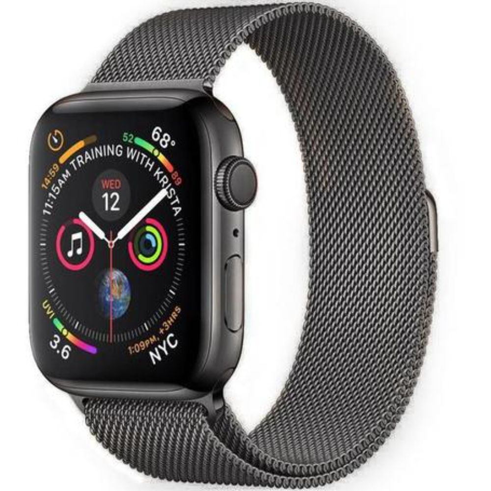 Ripley - CORREA COMPATIBLE APPLE WATCH MAGNÉTICA ACERO 38/40MM GRIS