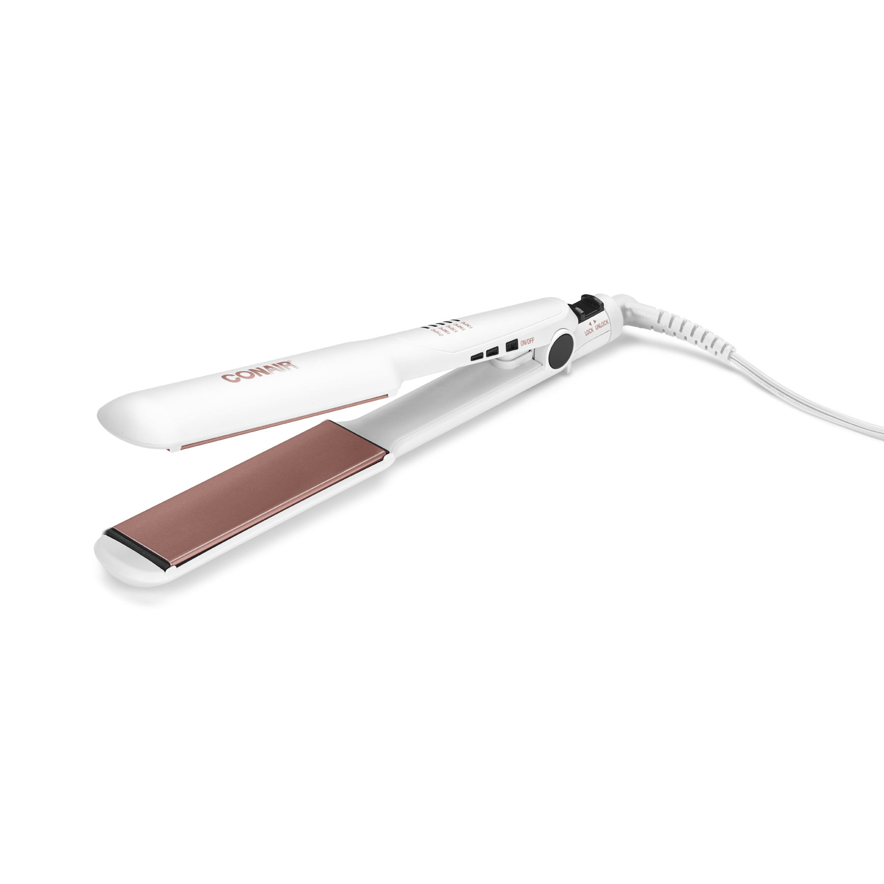 Ripley - ALISADORA PLACAS ANCHAS 2 EN 1 DOBLE CERÁMICA CONAIR BLANCO