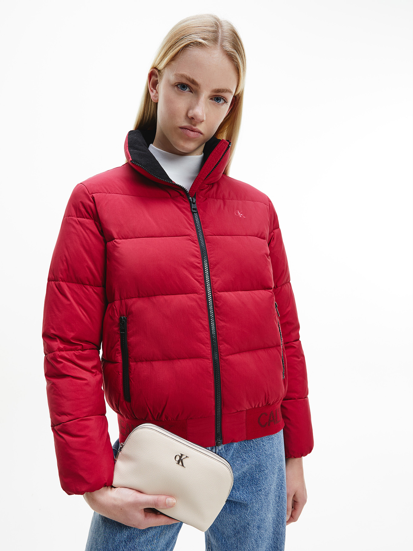 Parka Gold Puffer Dorada Calvin Klein - Compra Ahora | Dafiti Chile