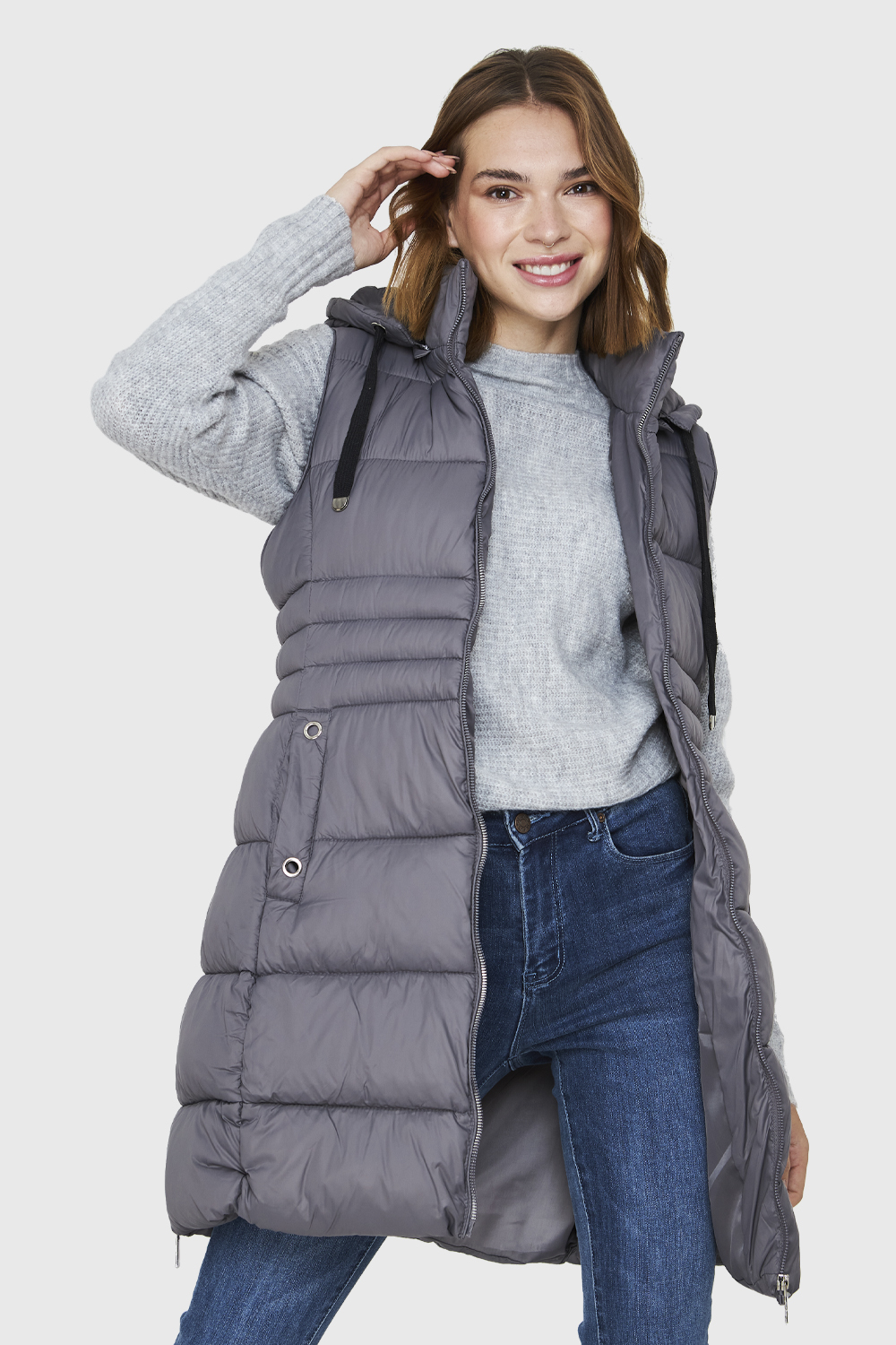 Ripley - PARKA AZIZ SIN MANGAS