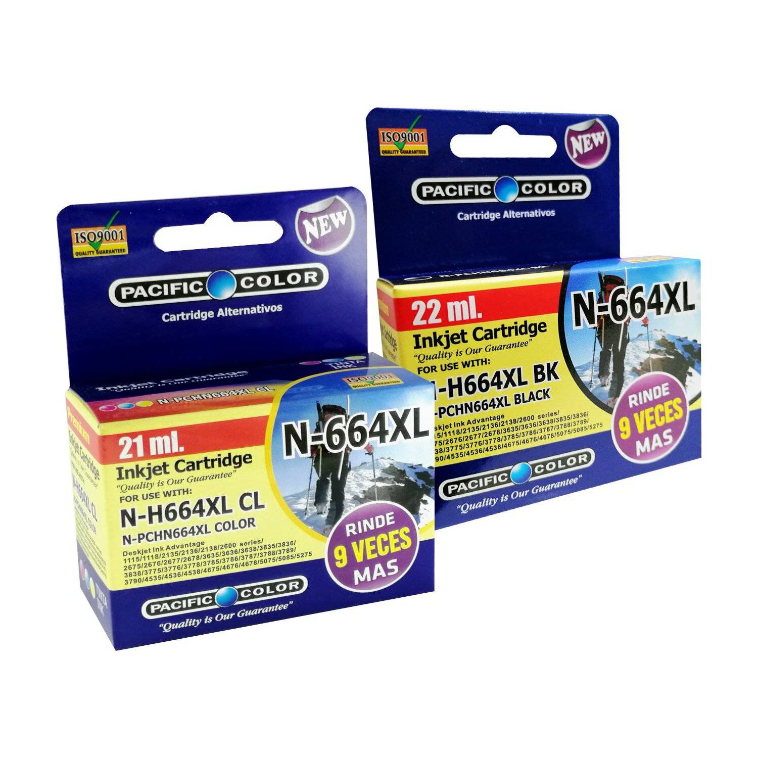 Ripley - TINTA PACK X2 HP 664 XL COLOR 21ML Y NEGRO 22ML AUDIOMOBILE