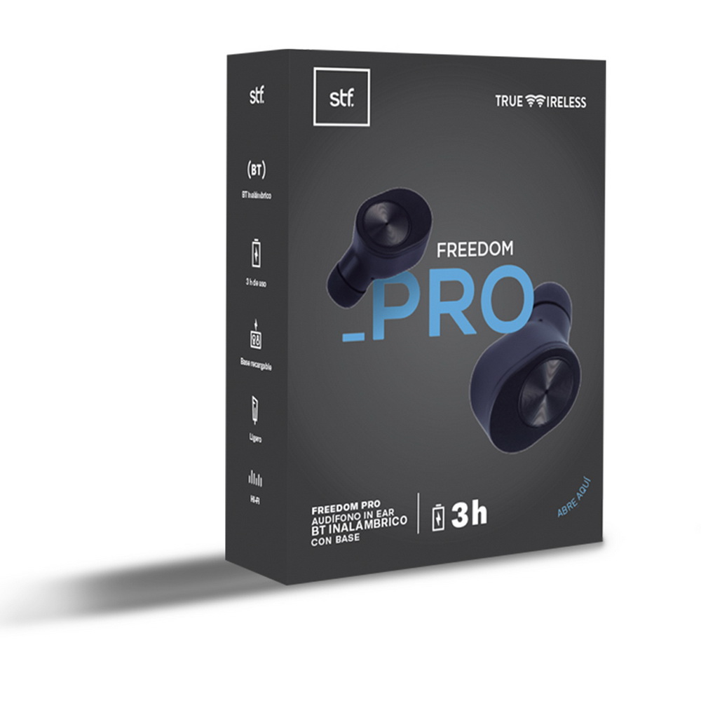 Ripley - AUDIFONOS TRUE WIRELESS STF FREEDOM BT NEGRO