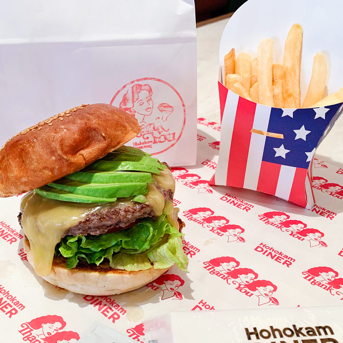 Hohokam Diner 明治神宮前 地域共通クーポン ハンバーガー Goo地図