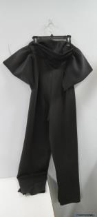 ASOS Design Off-Shoulder Black Jumpsuit, UK Size 10, Made in Romania