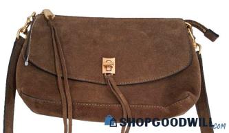 Rebecca Minkoff Brown Crossbody W/ Push Clasp