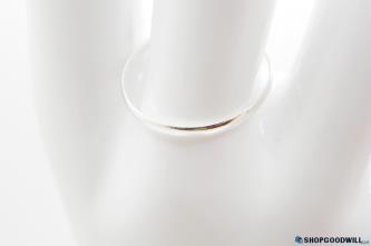 Delicate .70g 925 Sterling Silver K.lili 707 Trademarked Ring Size 9.5