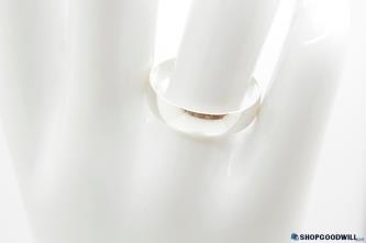 1.8g 925 Sterling Silver K.lili 707 Trademark Ring Size 8.5