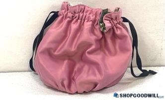 Gucci Beauty Pink Floral Drawstring Bag