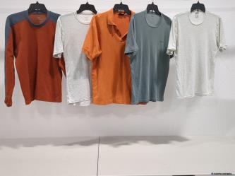 Patagonia Men's Capilene T-Shirt and Polo Lot - 5 Pieces - Size Medium