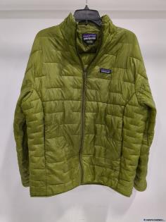 Patagonia Men's Lightweight Nano Puff Green Jacket - Size L