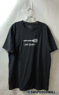 Size L Men Patagonia Black T-shirt