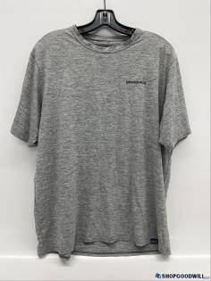 Patagonia Men's Capilene Cool Daily Shirt Gray Size Large
