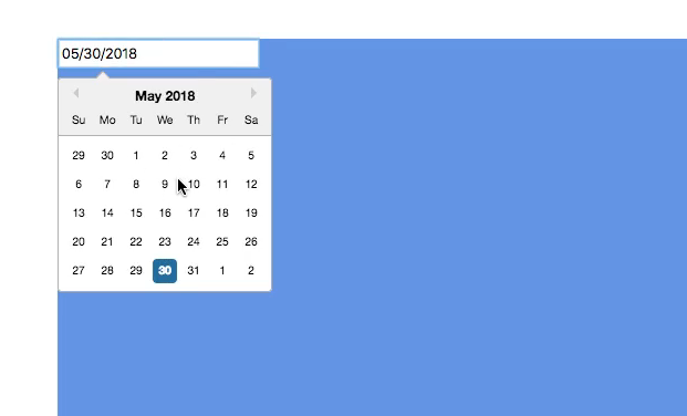 Adding Styles to the React Date Picker