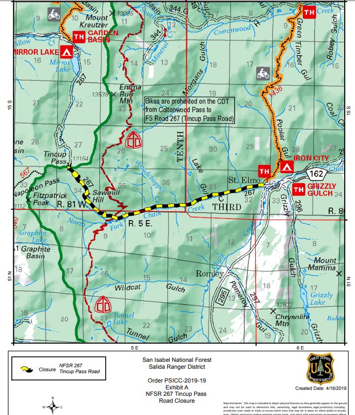 Tincup Pass Colorado Offroad Trail