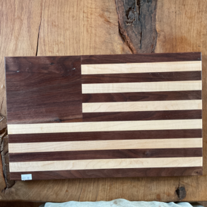 Wooden Cutting Board (Flag)
