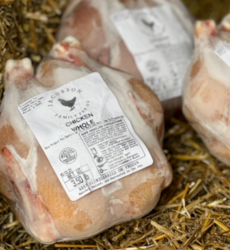 Chicken, Whole Stewing Hen (Roughly 2 Lb) Non-GMO & Pasture Raised
