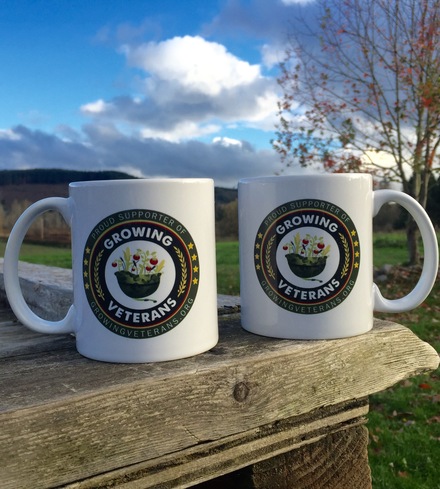 Growing Veterans Logo Mug