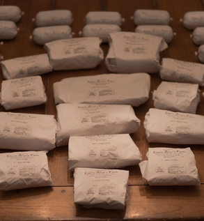 Custom-cut quarter beef boxes ready from the locker