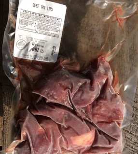 Tri Tip Chunks Beef-CNG