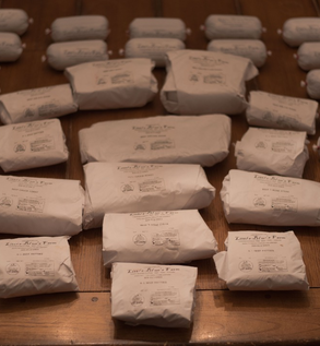 Custom-cut half beef portioned for the freezer