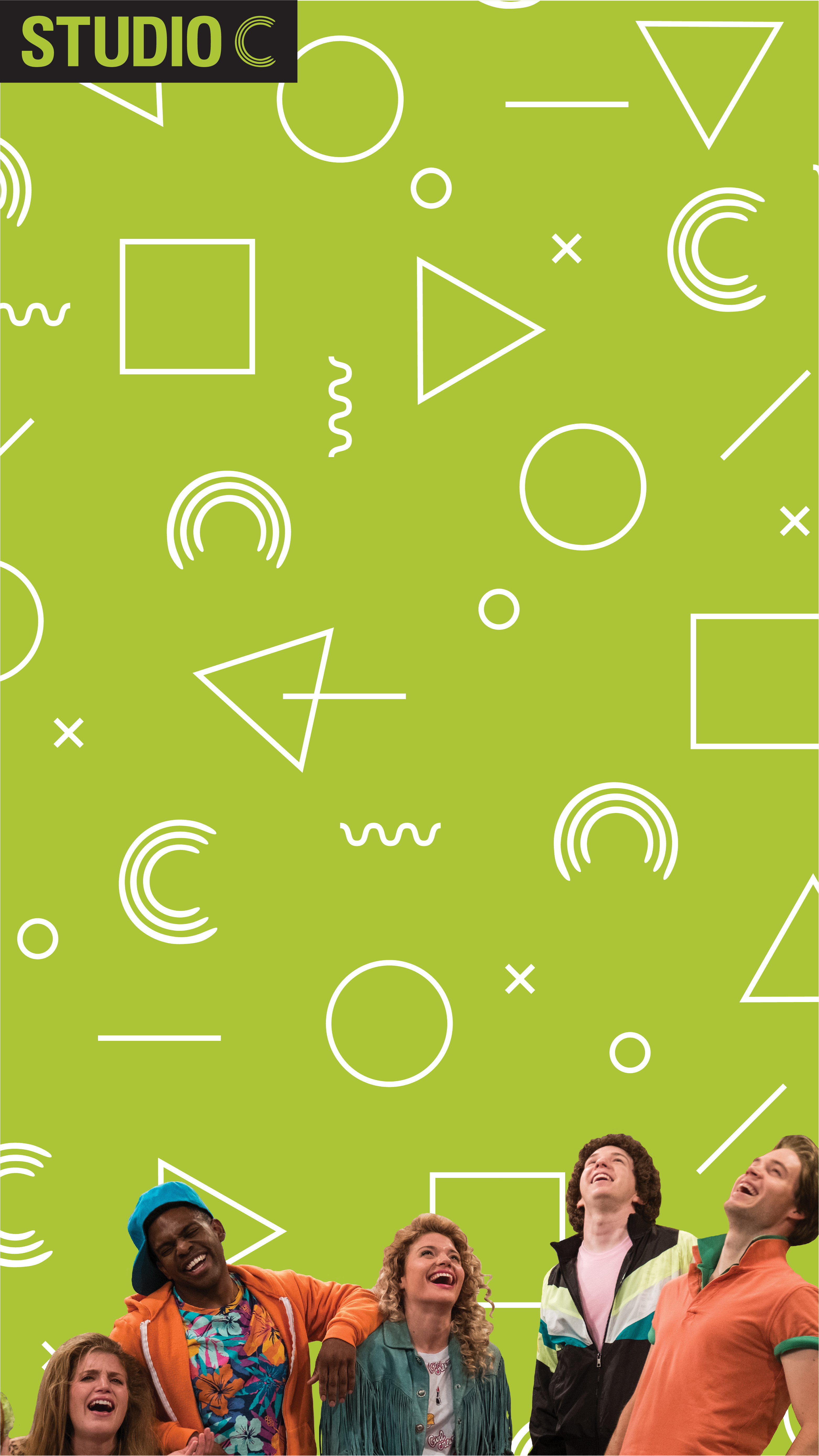 Studio C Wallpaper "80's Throwback" BYUtv