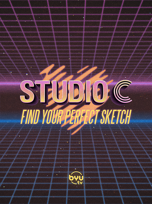 Studio C Wallpaper "Perfect Sketch" BYUtv