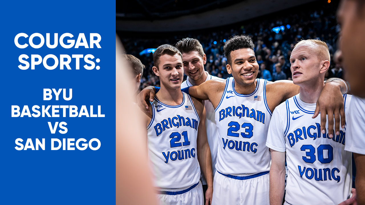 Cougar Sports Winter 2020 Byu Mens Basketball Vs San Diego Byutv 