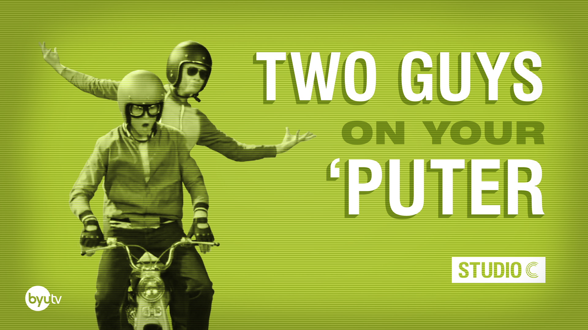 Studio C Wallpaper "Two Guys on Your 'Puter" BYUtv
