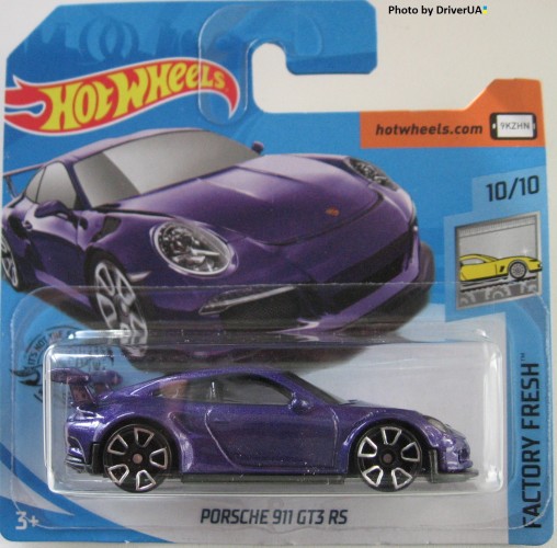 Hot Wheels 2019 Porsche 911 GT3 RS Purple Lila NEU OVP 10//10 FYC47 246//250