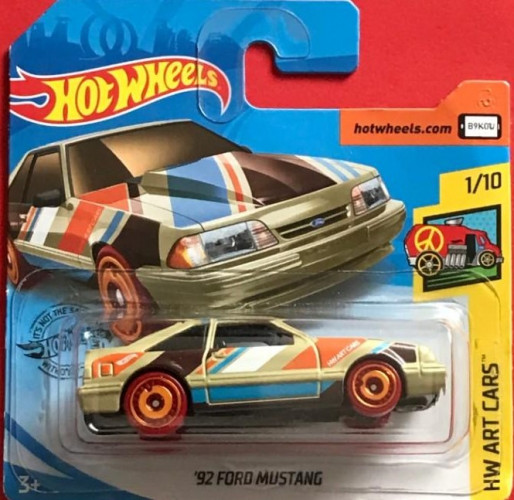 hot wheels 92 ford mustang