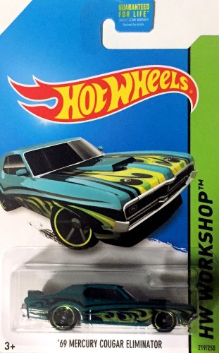 hot wheels 69 mercury cougar eliminator