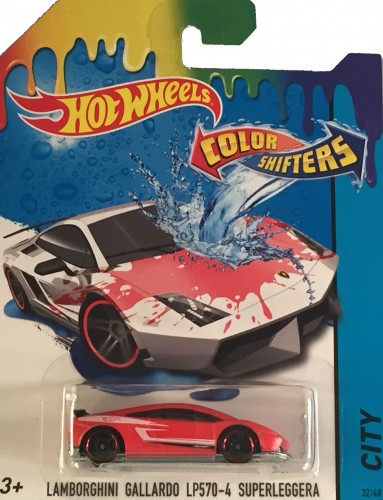 hot wheels color shifters lamborghini gallardo