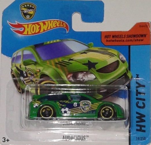2014 Hot Wheels HW CITY Audacious 19//250 Green Version