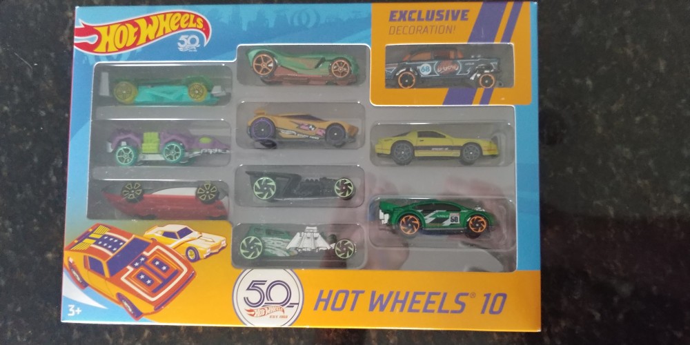 hot wheels 10 pack 2018