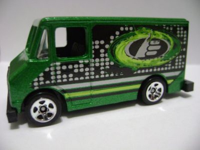 hot wheels delivery van