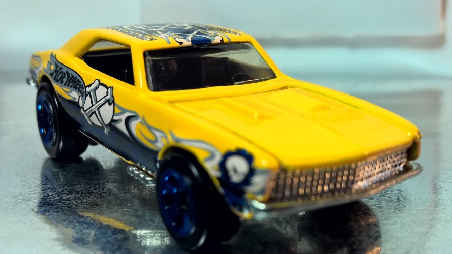 hot wheels 67 camaro yellow