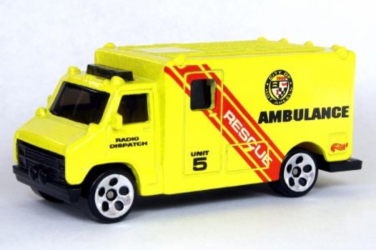 hot wheels ambulance
