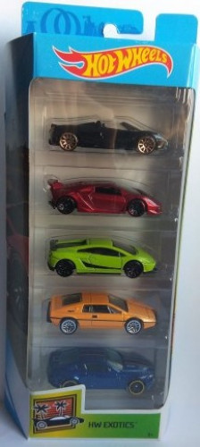 hot wheels hw exotics 5 pack