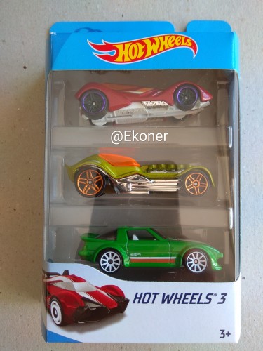 hot wheels 3 pack 2018